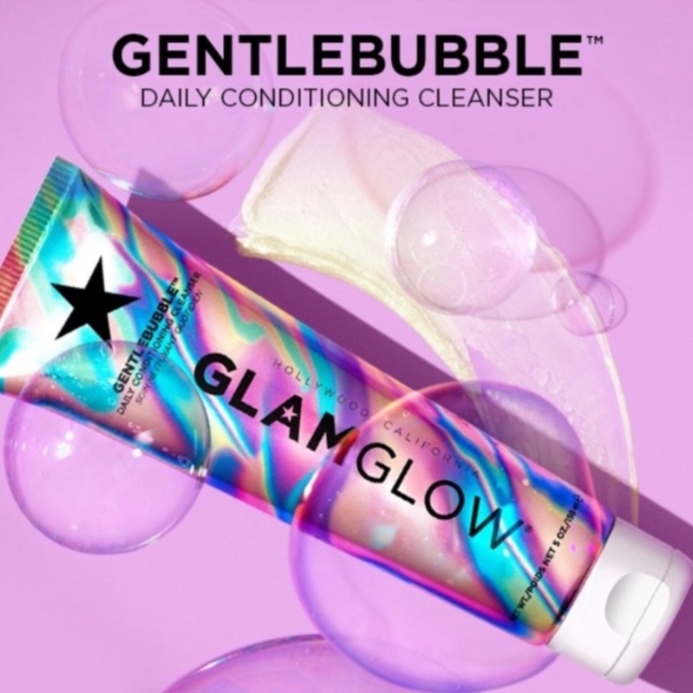 Glam glow gentle bubble cleanser